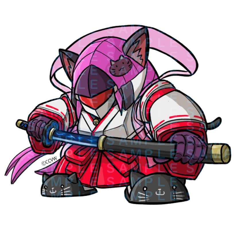 ステッカー 皇メロ1