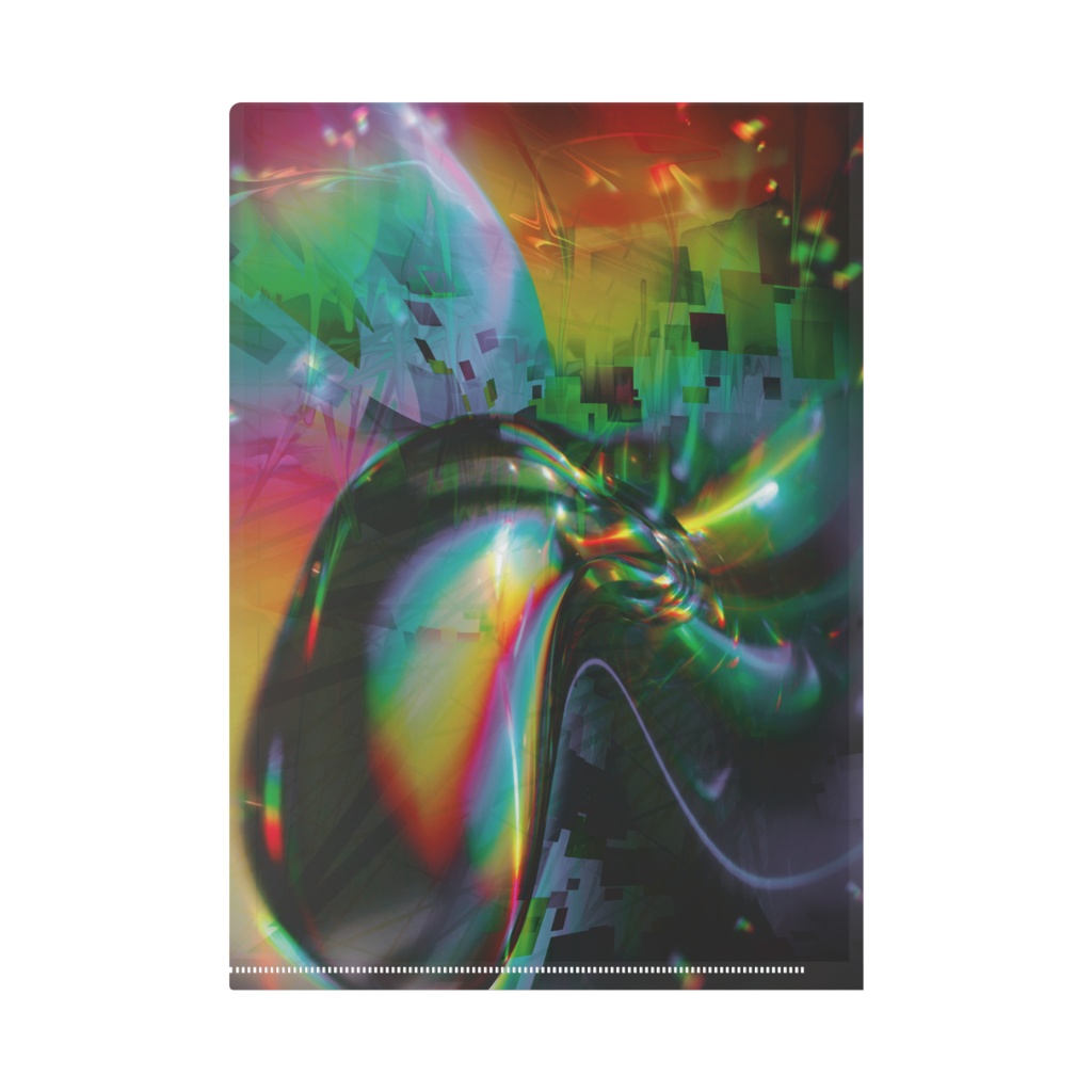 宇宙からの色 クリアファイル