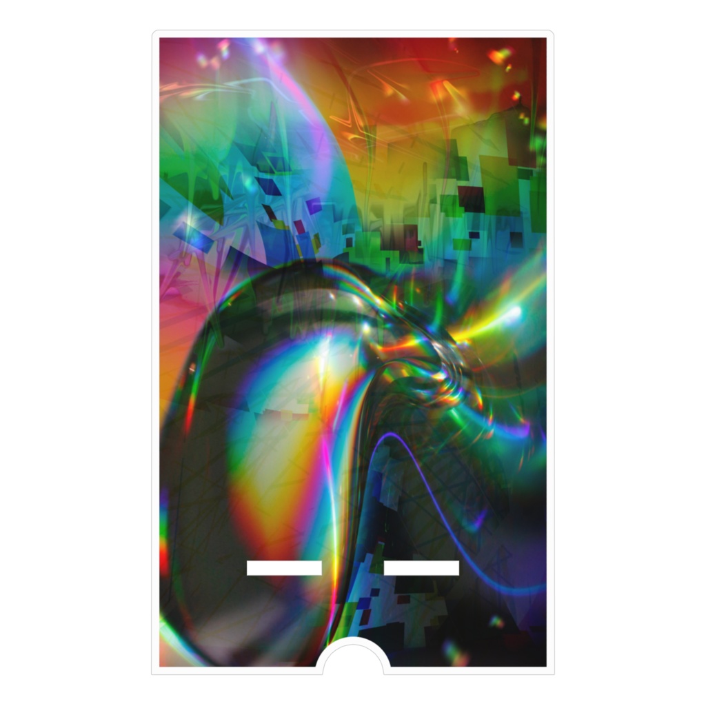 宇宙からの色 スマホスタンド