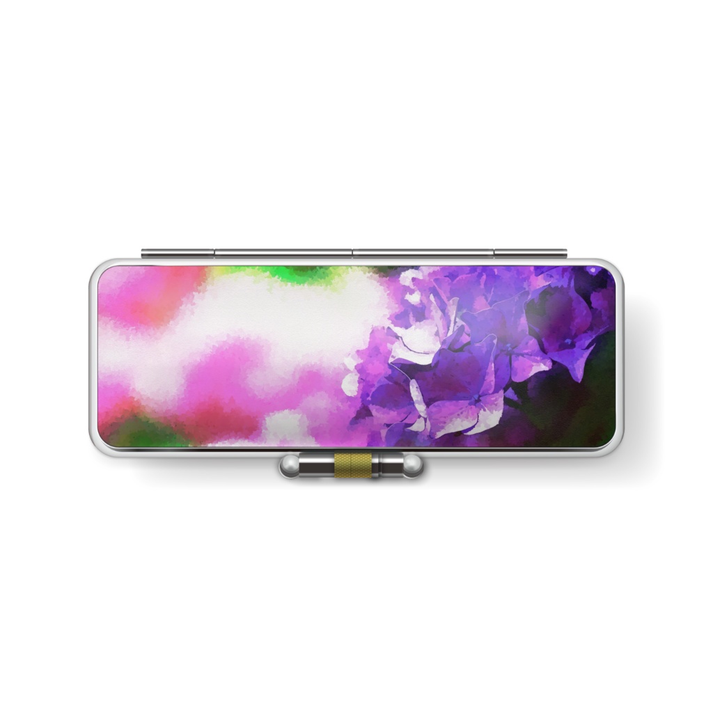 紫陽花　印鑑ケース