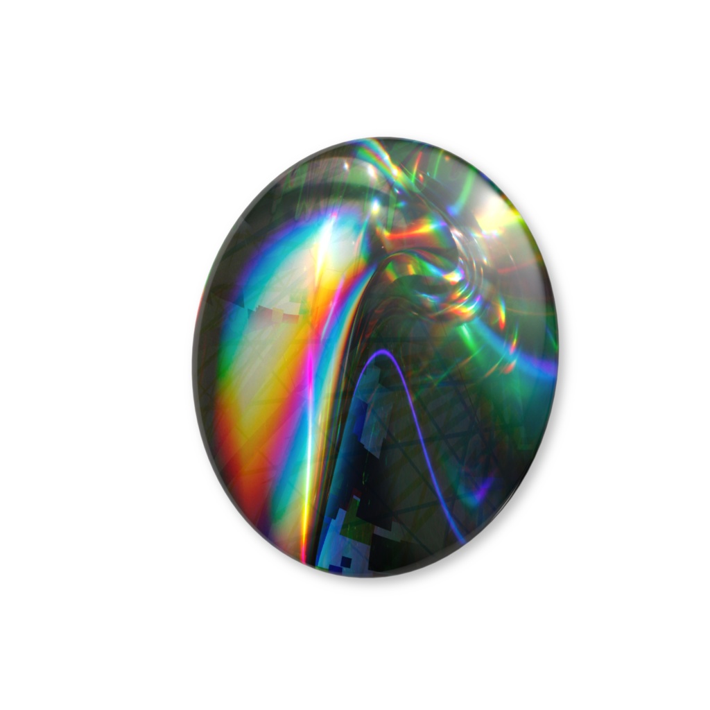 宇宙からの色 缶バッジ