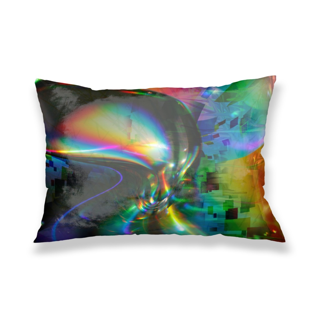 宇宙からの色　枕カバー