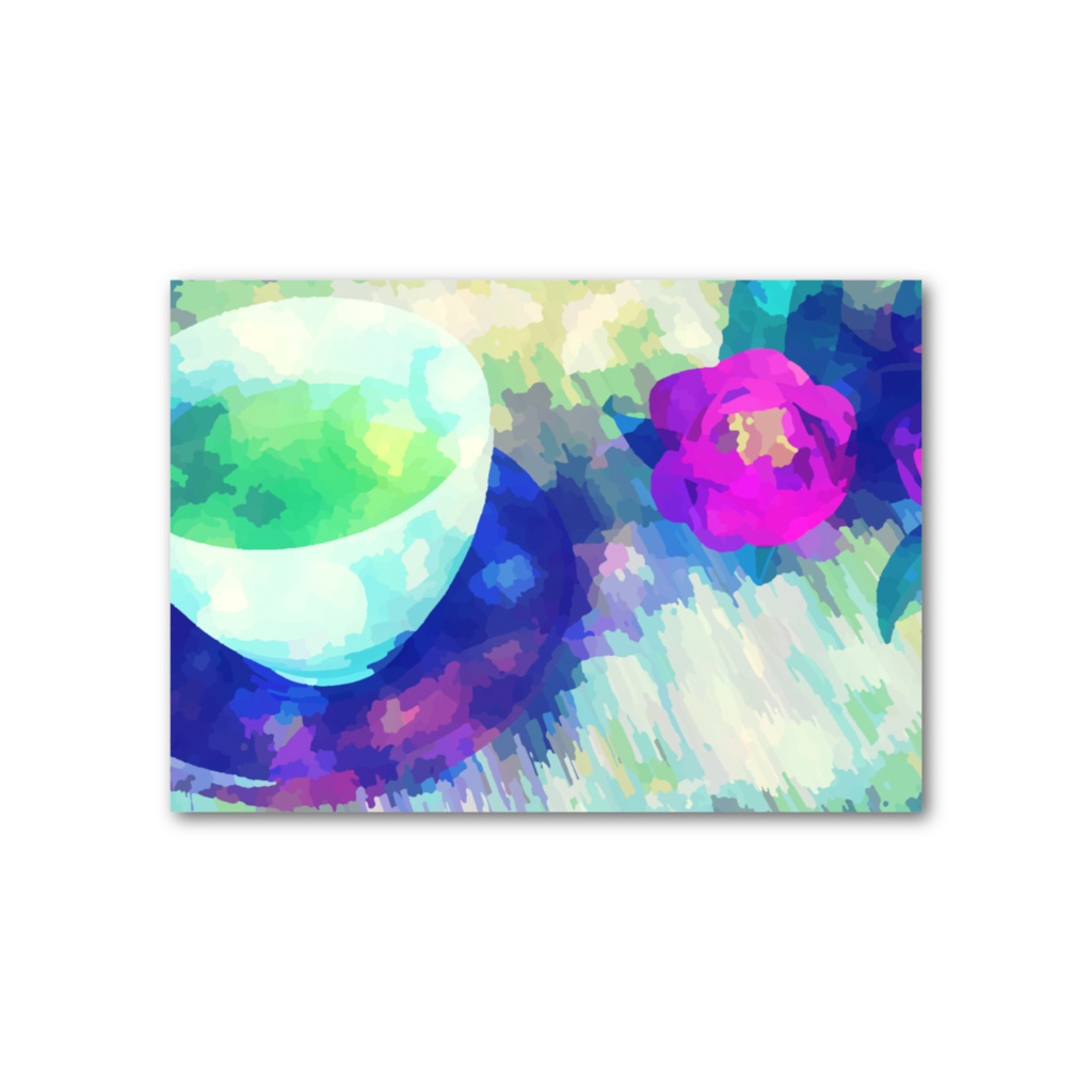 和風 フォト風カード