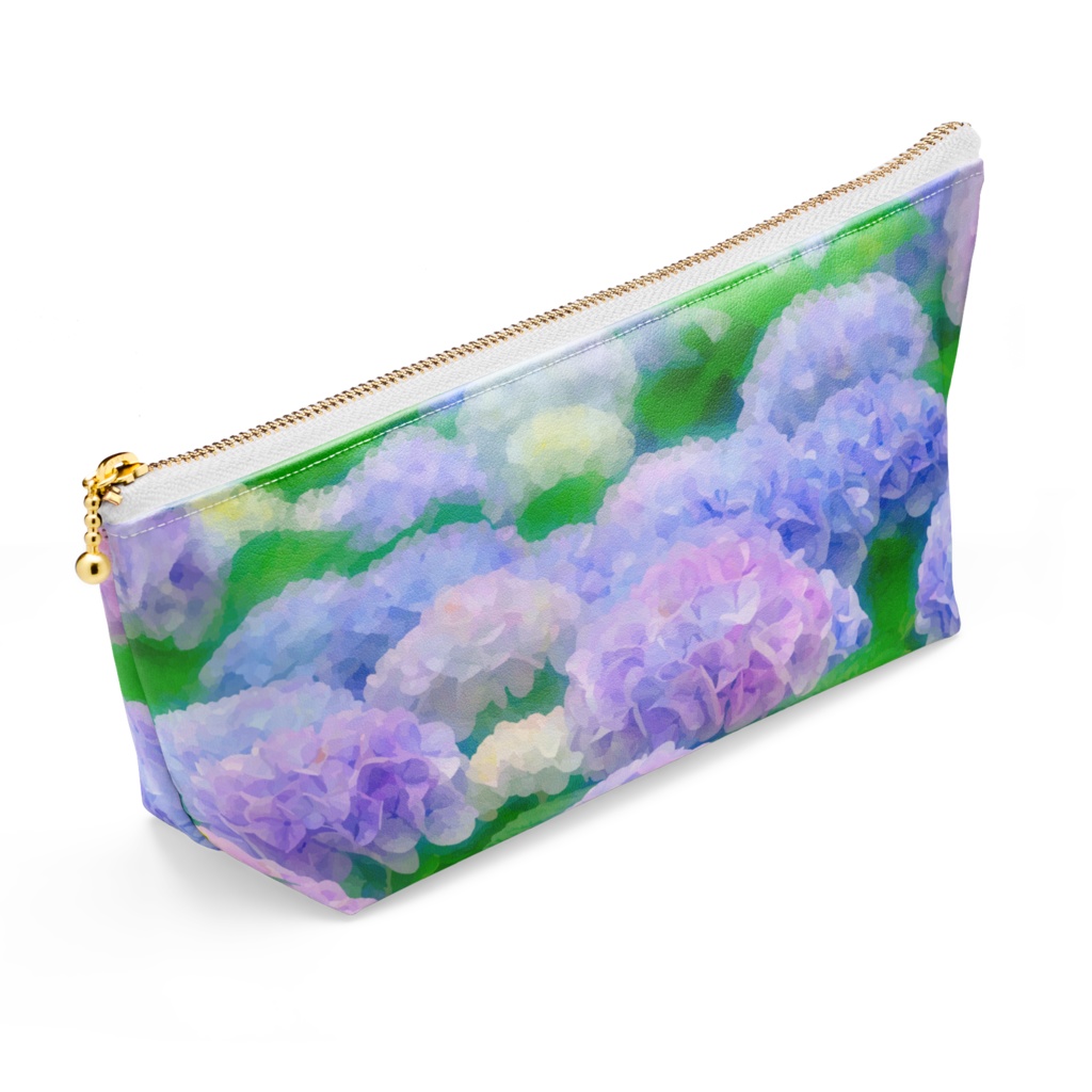 紫陽花の群生 ポーチ