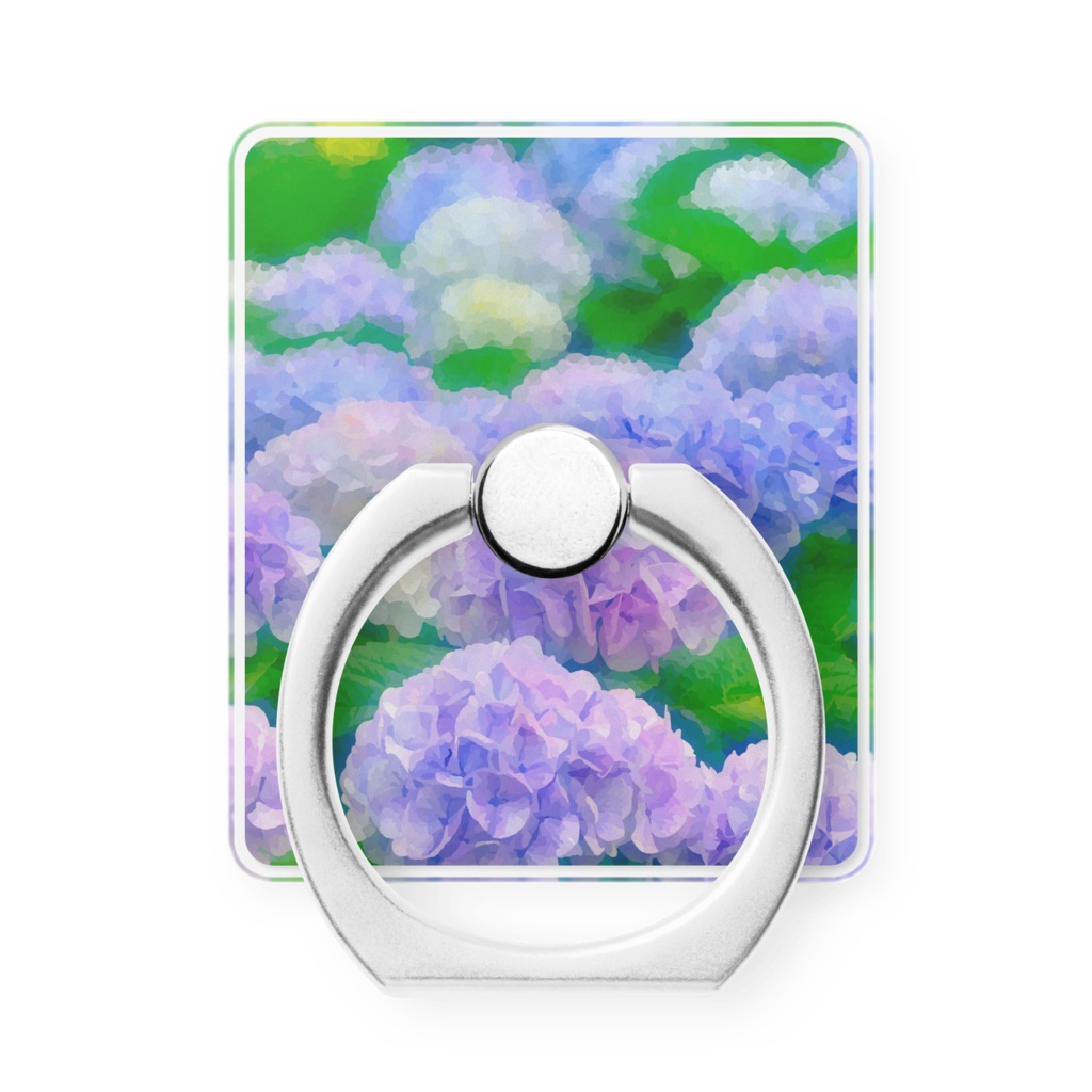 紫陽花の群生 スマホリング