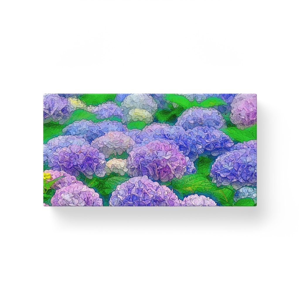 紫陽花の群生　モバイルバッテリー