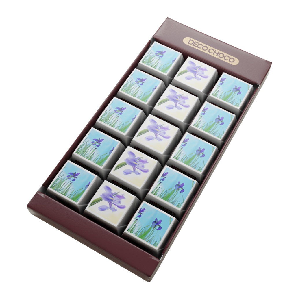 花菖蒲 チョコ