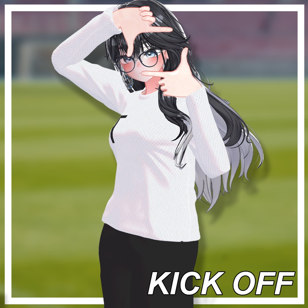 【3D衣装】KICK OFF ~サッカーユニフォーム~