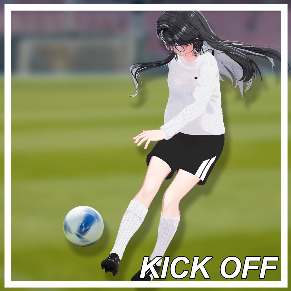 【3D衣装】KICK OFF ~サッカーユニフォーム~