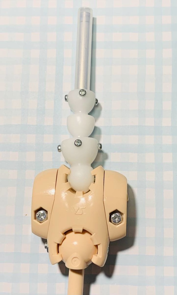 MDDⅢFキューブ フレーム用 ストレート軸変更パーツ 2.0フレーム対応品