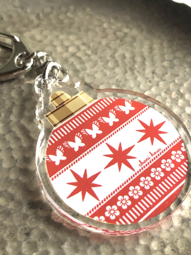 クリスマスオーナメントアクキー