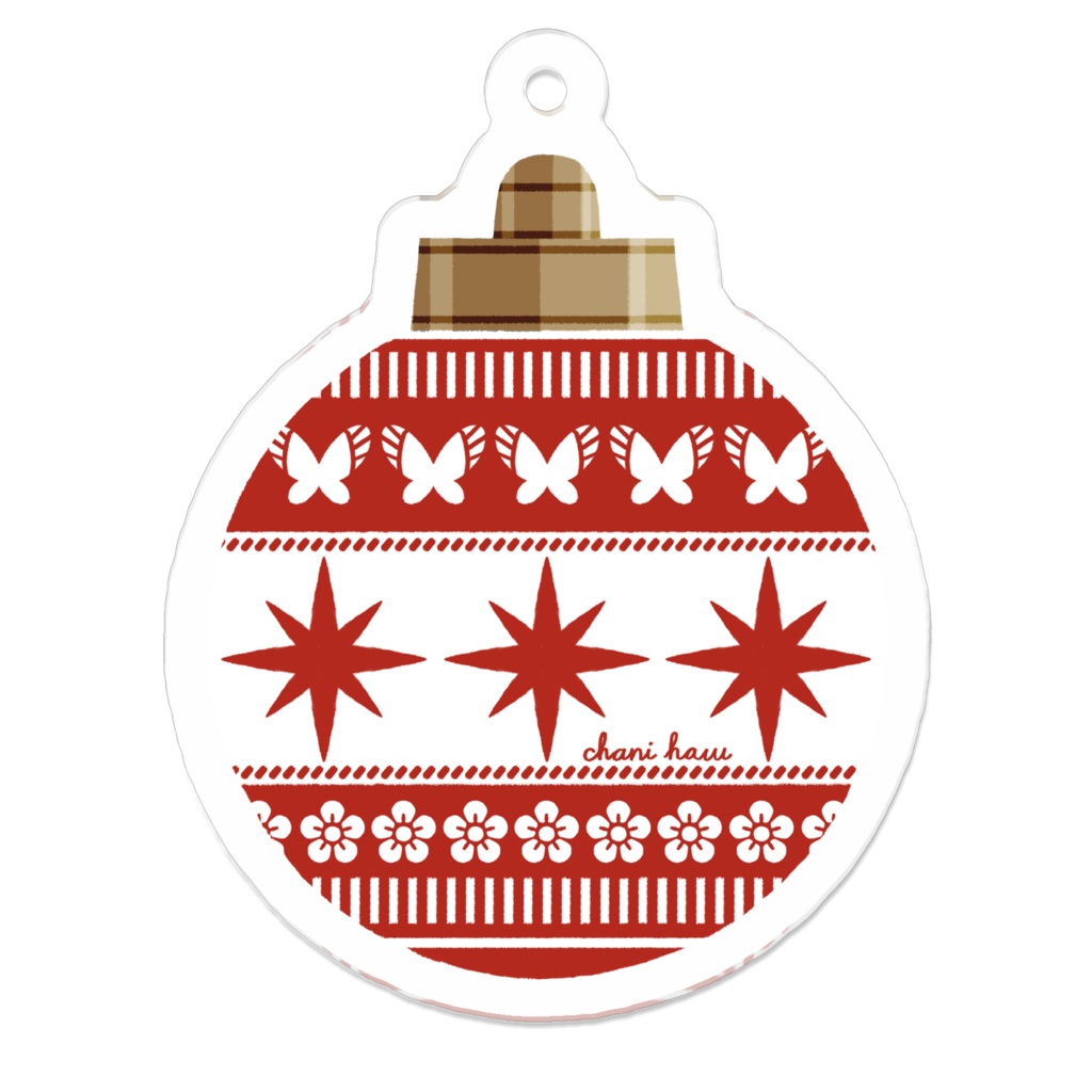 クリスマスオーナメントアクキー