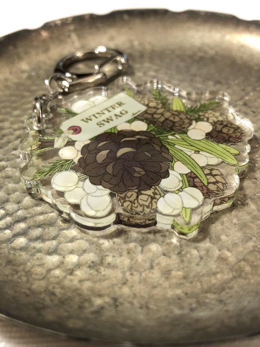 冬のミニスワッグアクキー