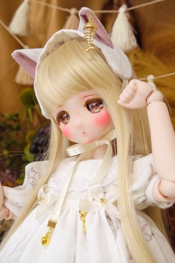 【MDD】しろねこちゃんワンピ