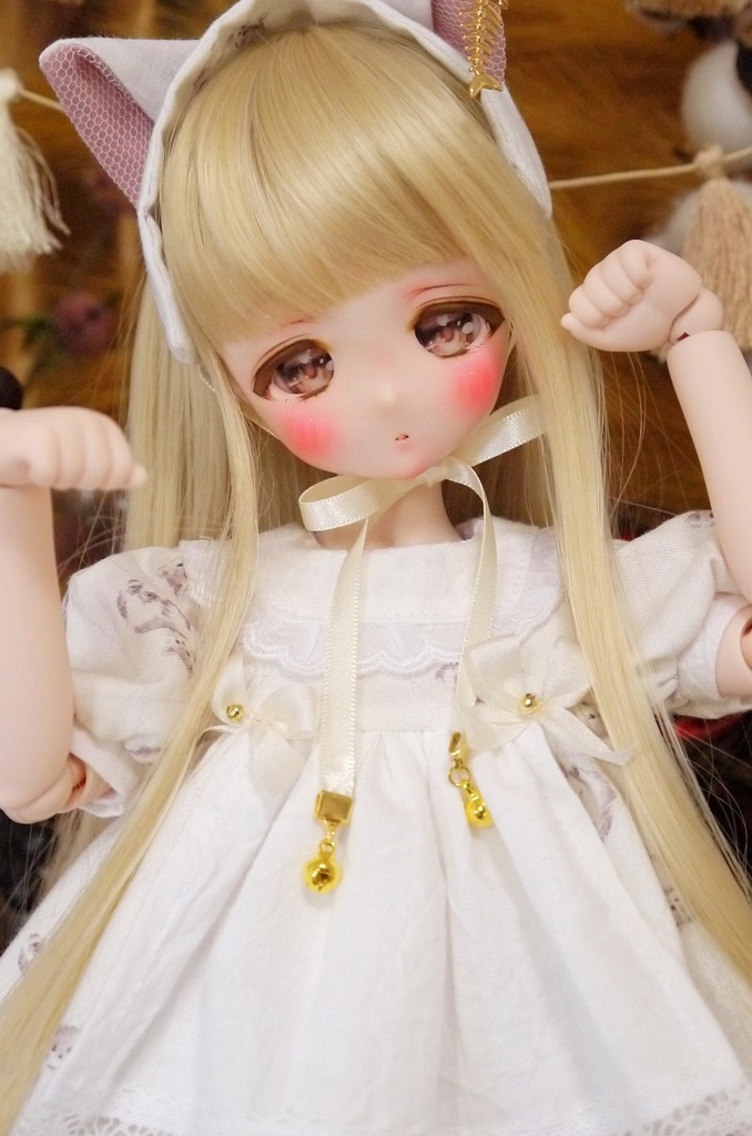 【MDD】しろねこちゃんワンピ