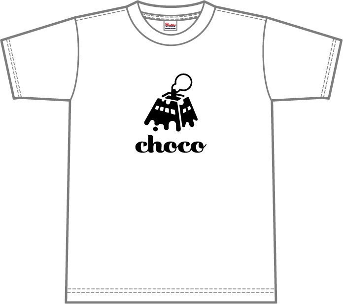 chocoオリジナルTシャツ(WH)