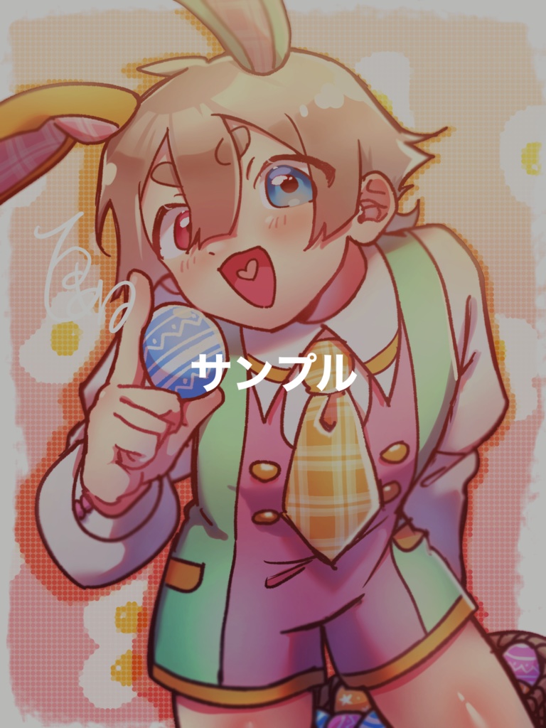 イースターナヒク缶バッジ