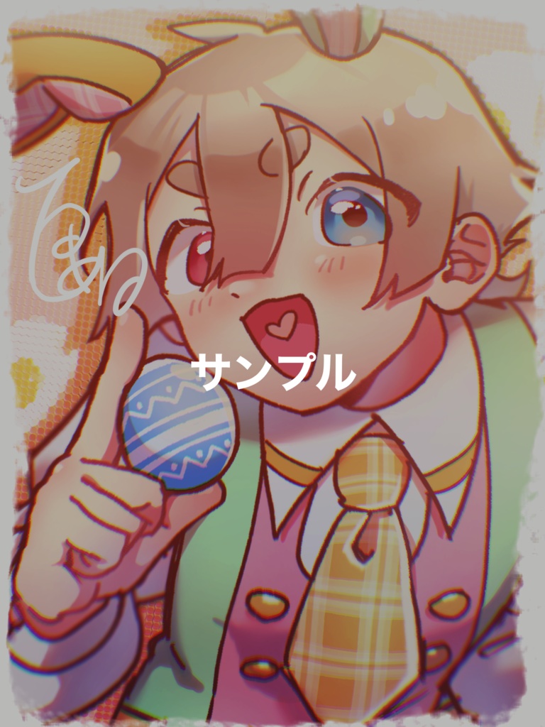 イースターナヒク缶バッジ