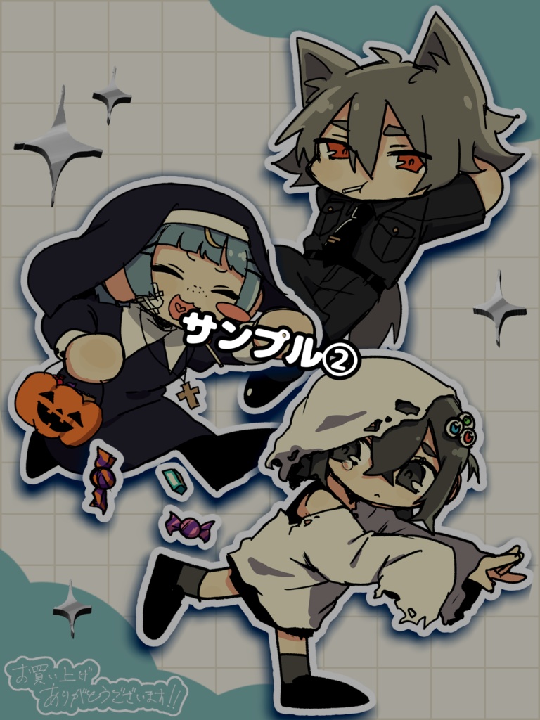 ハロウィンキーホルダー
