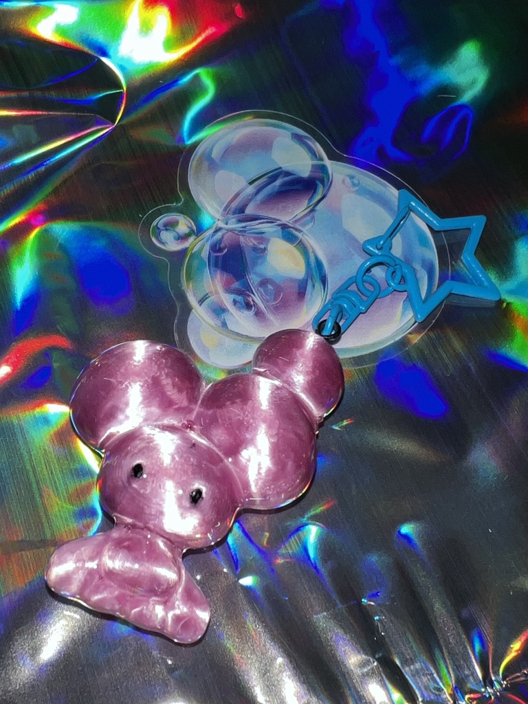 ぶっちゃ3Dキーホルダー