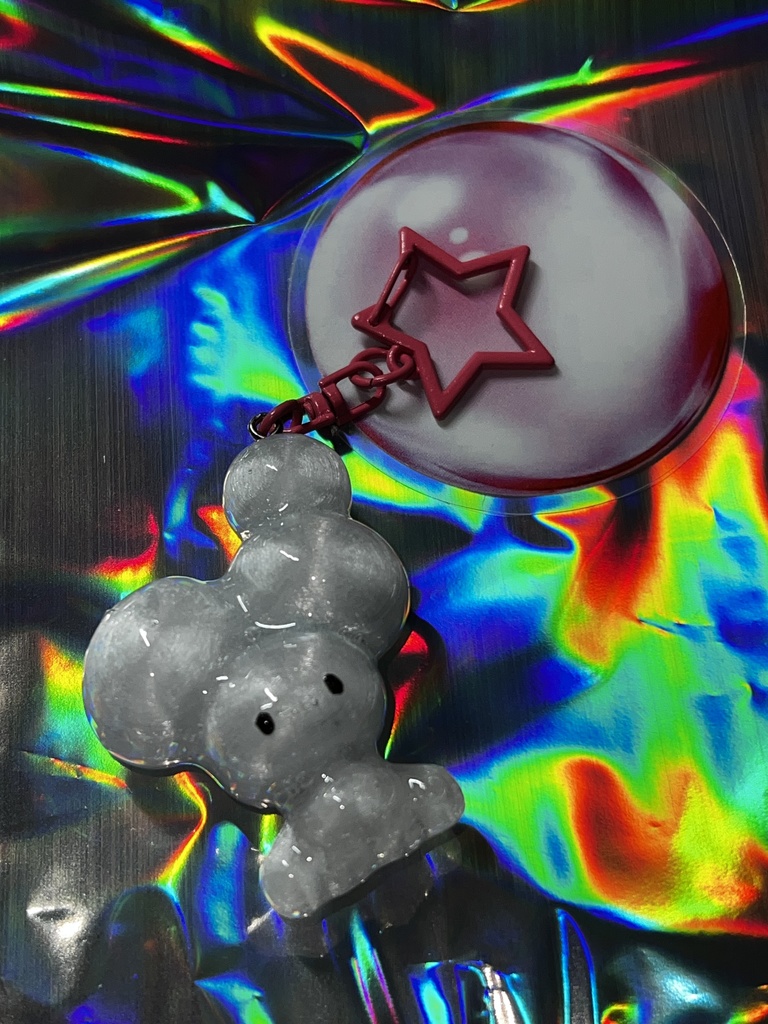 ぶっちゃ3Dキーホルダー