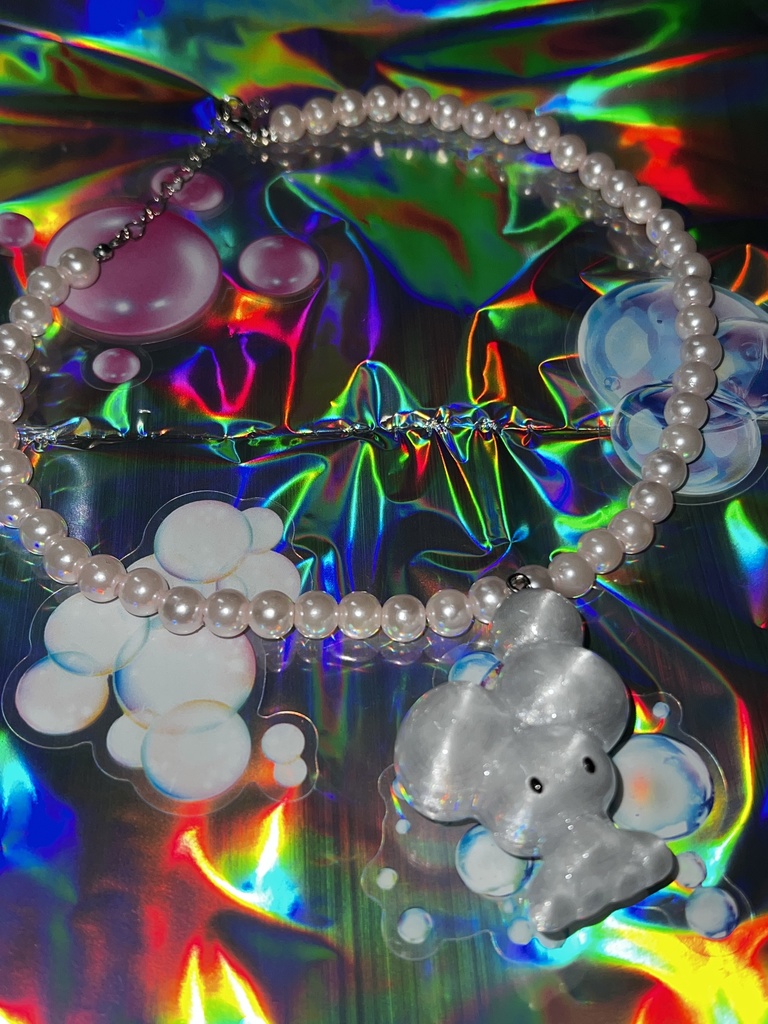 ぶっちゃ3Dネックレス