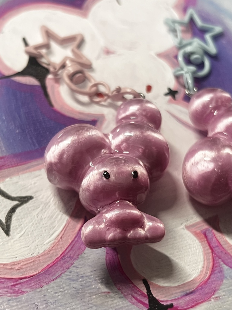 ぶっちゃキーホルダー(PINK)