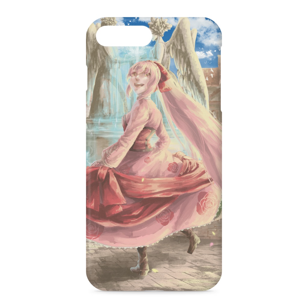 【Sexia:Lerea memory】フェイシアの噴水広場にて - iPhonケース
