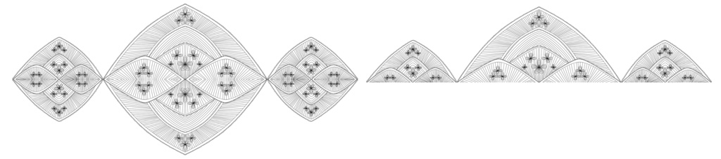 レース素材 1-1～3-2/Lace materials 1-1 to 3-2