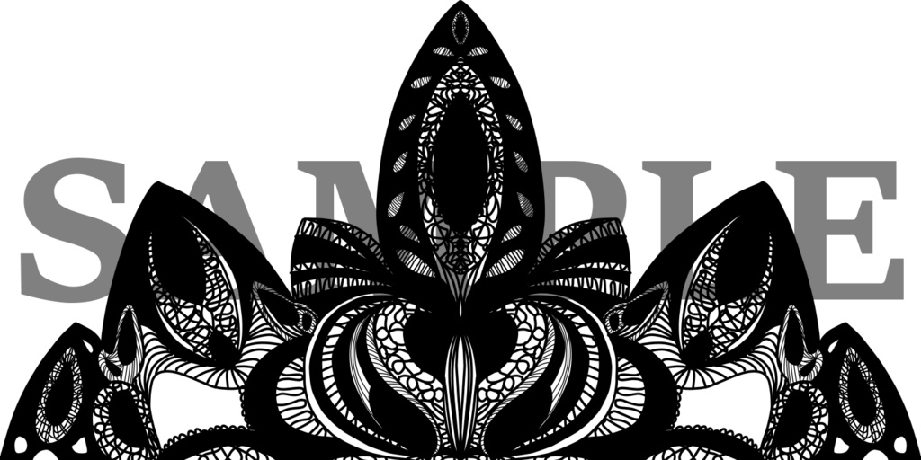 レース素材20個パック│Pack of 20 lace materials