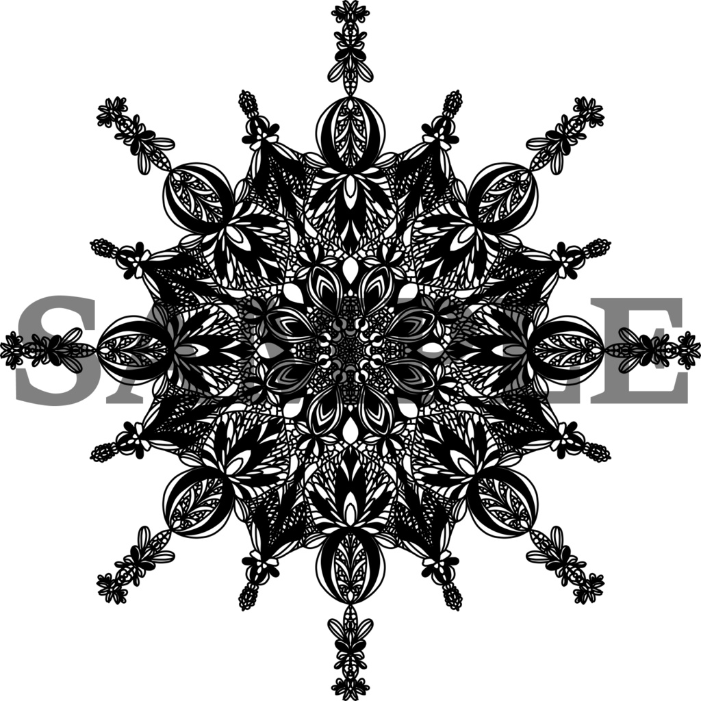 レース素材20個パック│Pack of 20 lace materials