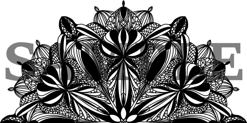 レース素材20個パック│Pack of 20 lace materials