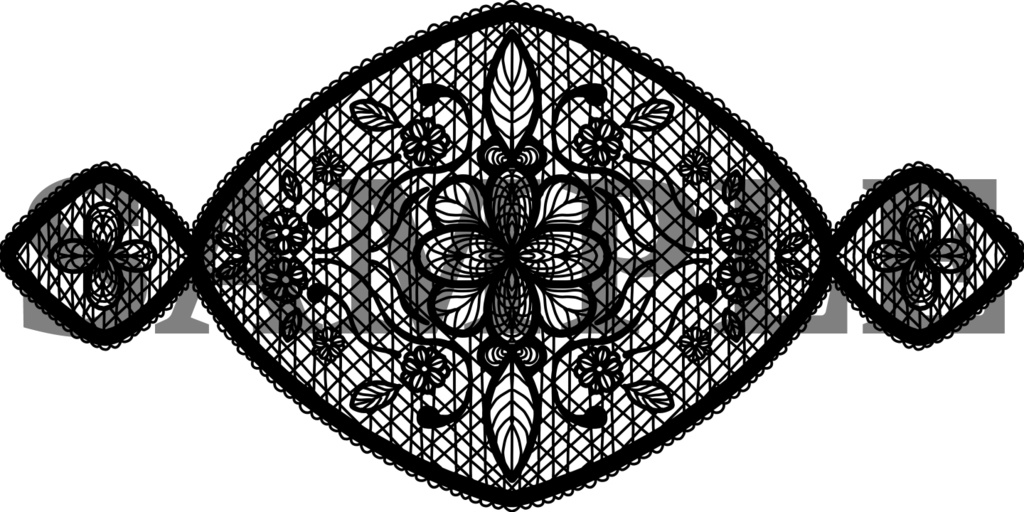 レース素材20個パック│Pack of 20 lace materials