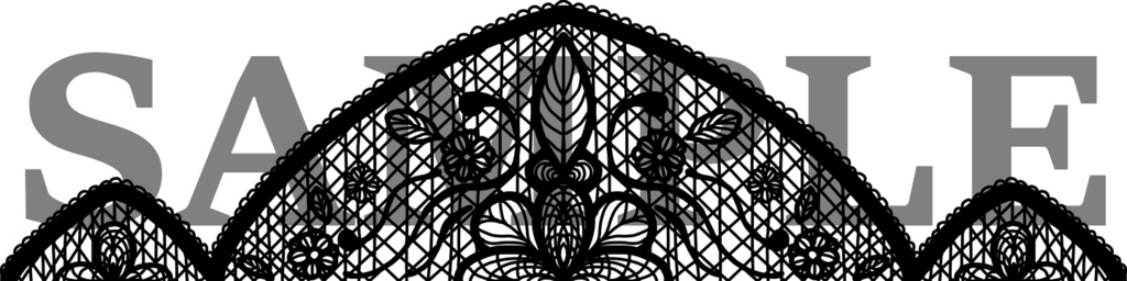 レース素材20個パック│Pack of 20 lace materials