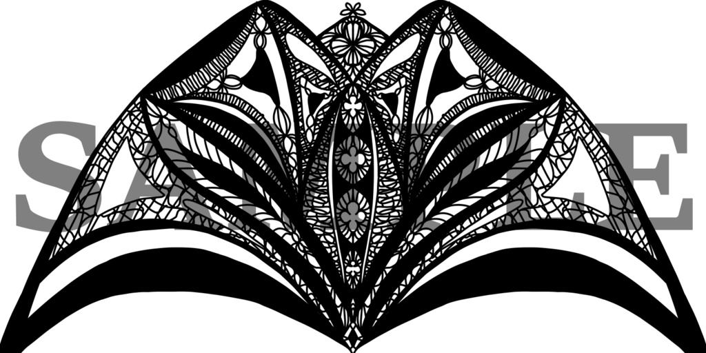 レース素材20個パック│Pack of 20 lace materials