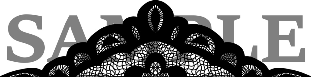 レース素材20個パック│Pack of 20 lace materials