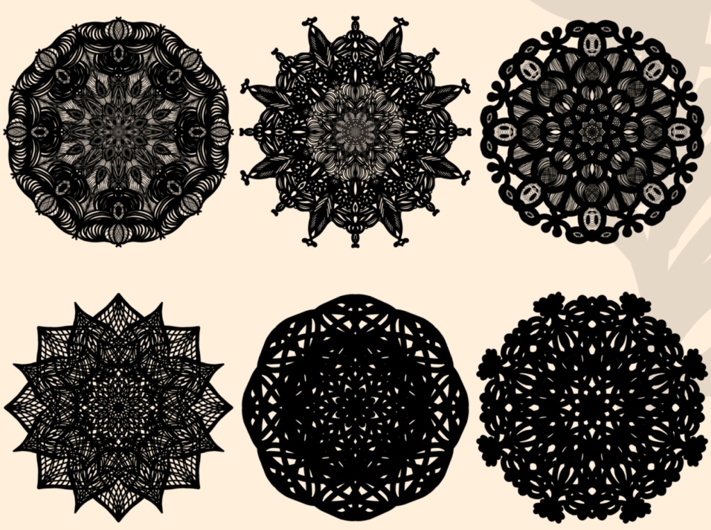 40種のレース素材4│40 types of lace material 4