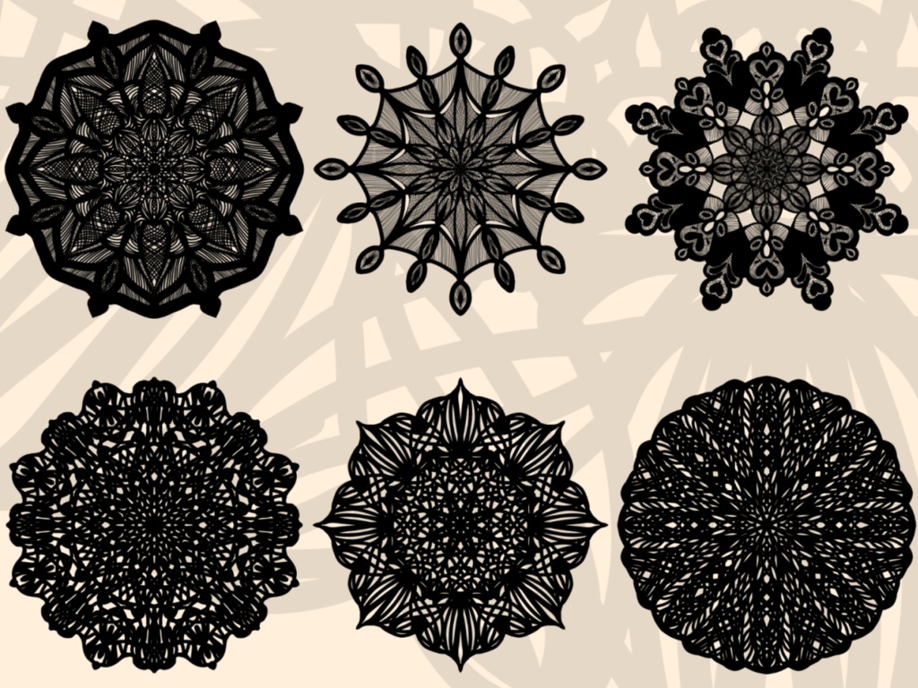 40種のレース素材4│40 types of lace material 4