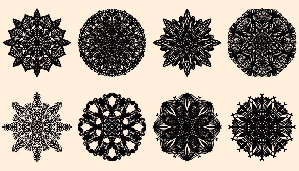 40種のレース素材5│40 types of lace material 5