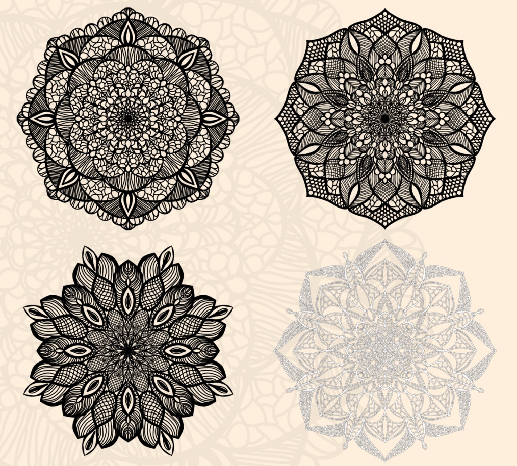 30種類のレース素材│30 kinds of lace material
