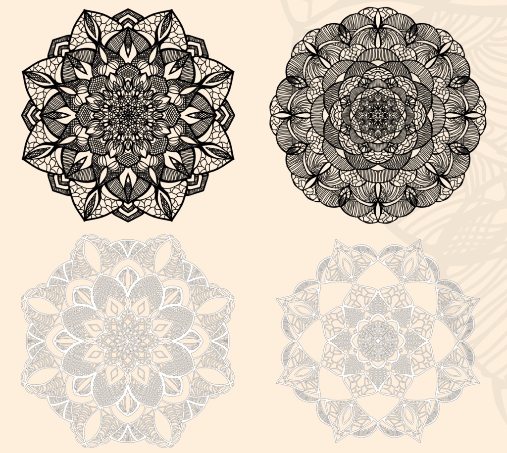 30種類のレース素材│30 kinds of lace material