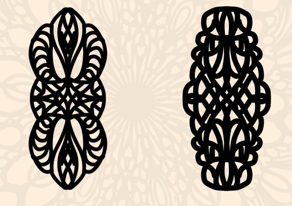 30種類のレース素材│30 kinds of lace material