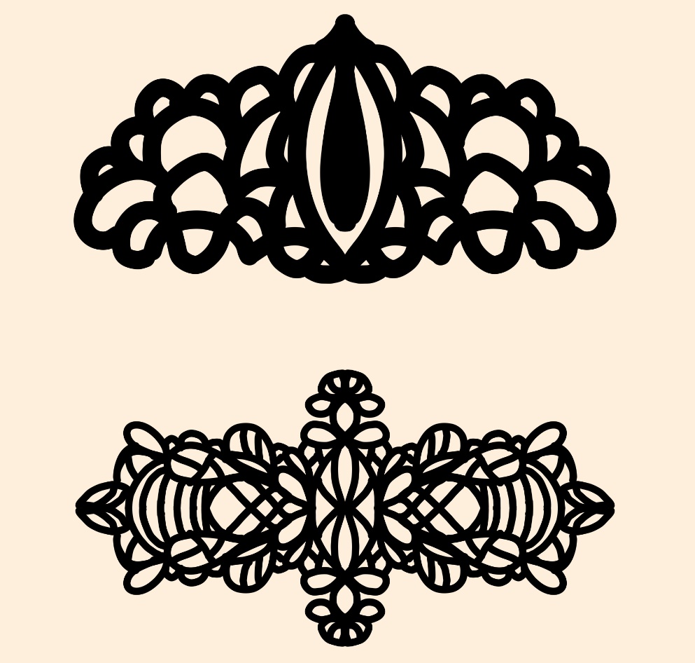 30種類のレース素材│30 kinds of lace material