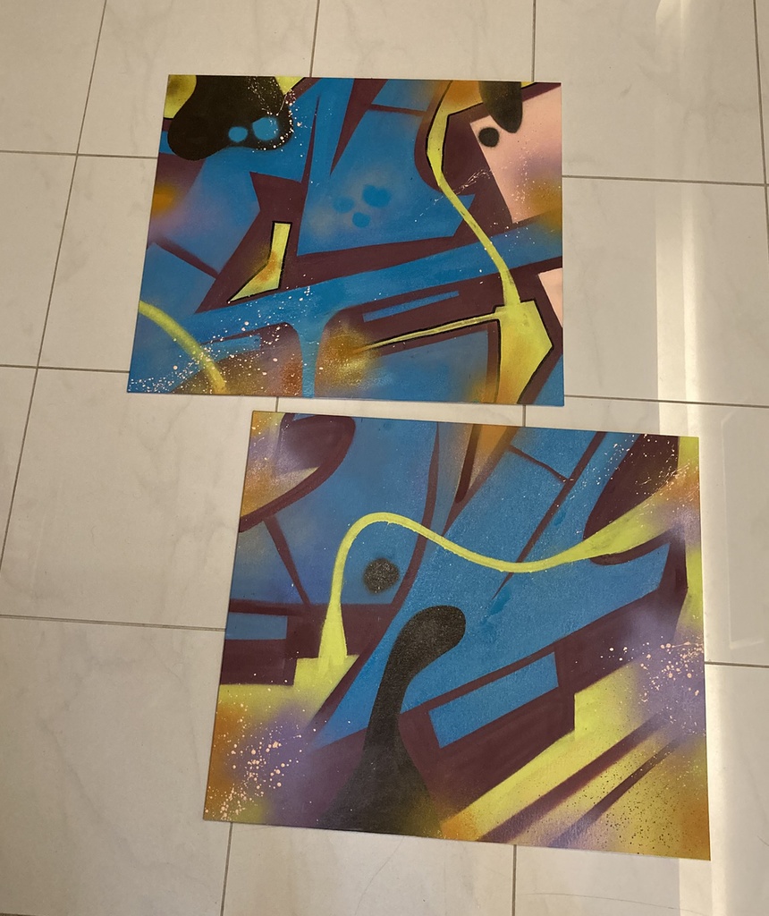 DOUBLE CANVAS S PIECE