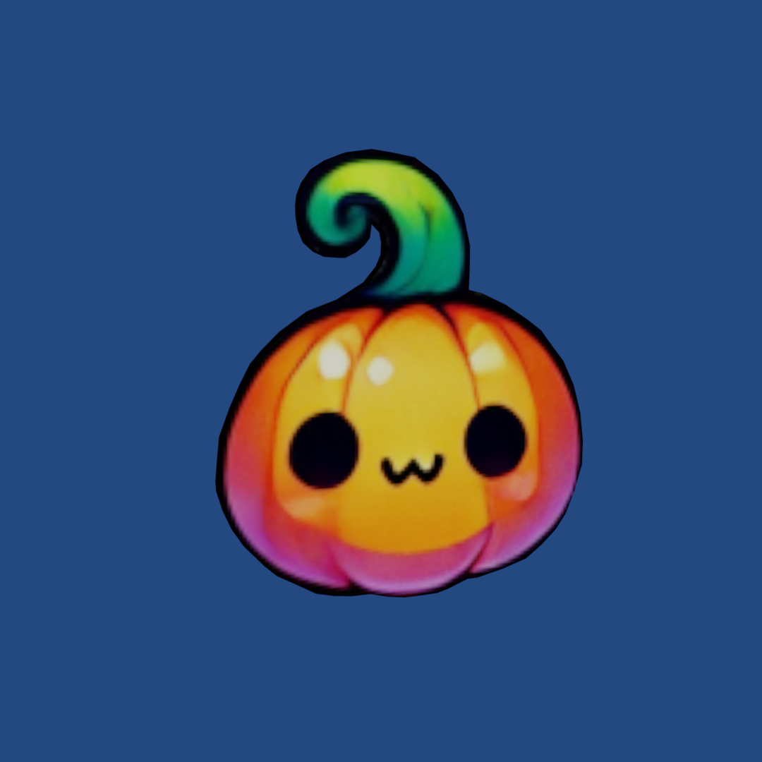 クルクル回るカボチャ