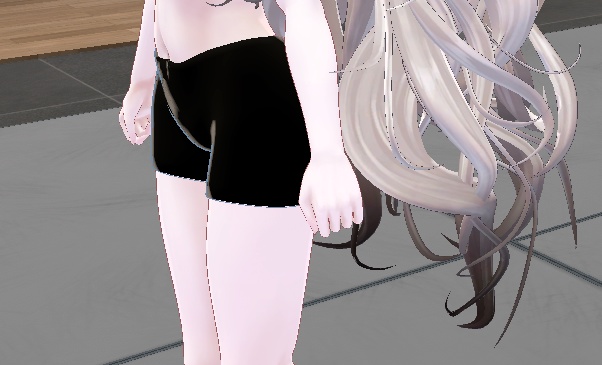 Nanase Noir spats pants ナナセちゃんのスパッツ