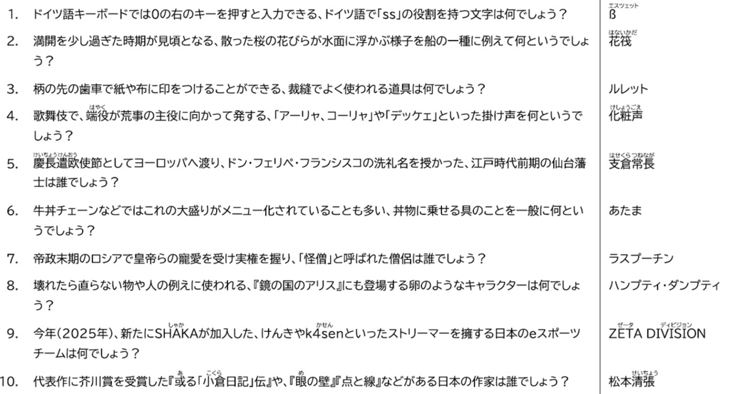 【短文基本】SSS記録集/問題集/Excel