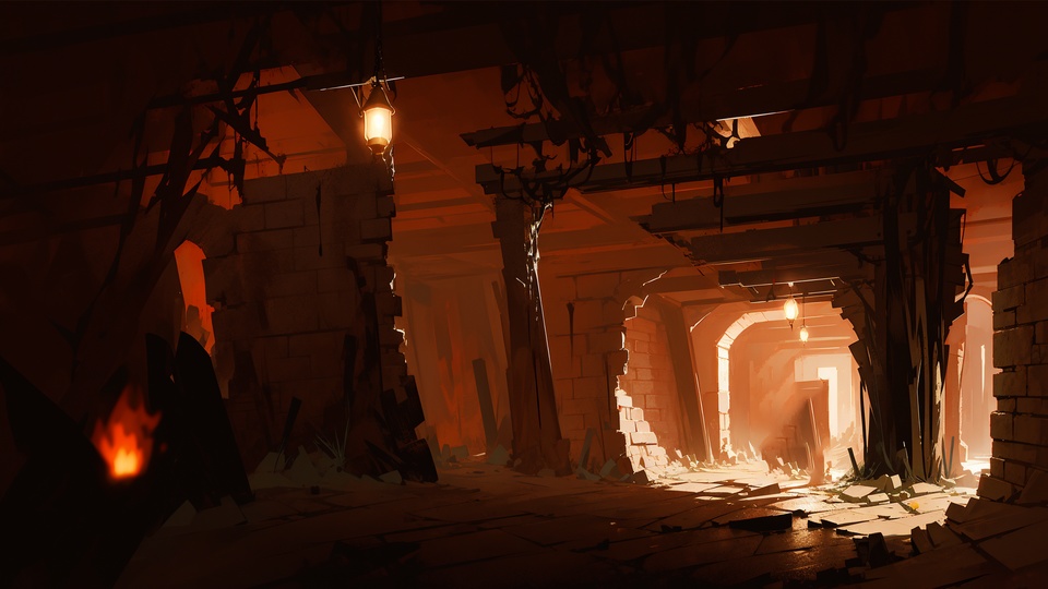 著作権フリー 「ダンジョン背景セット」 (361枚) :70枚の新しい素材を追加しました!「無料版を含みます」