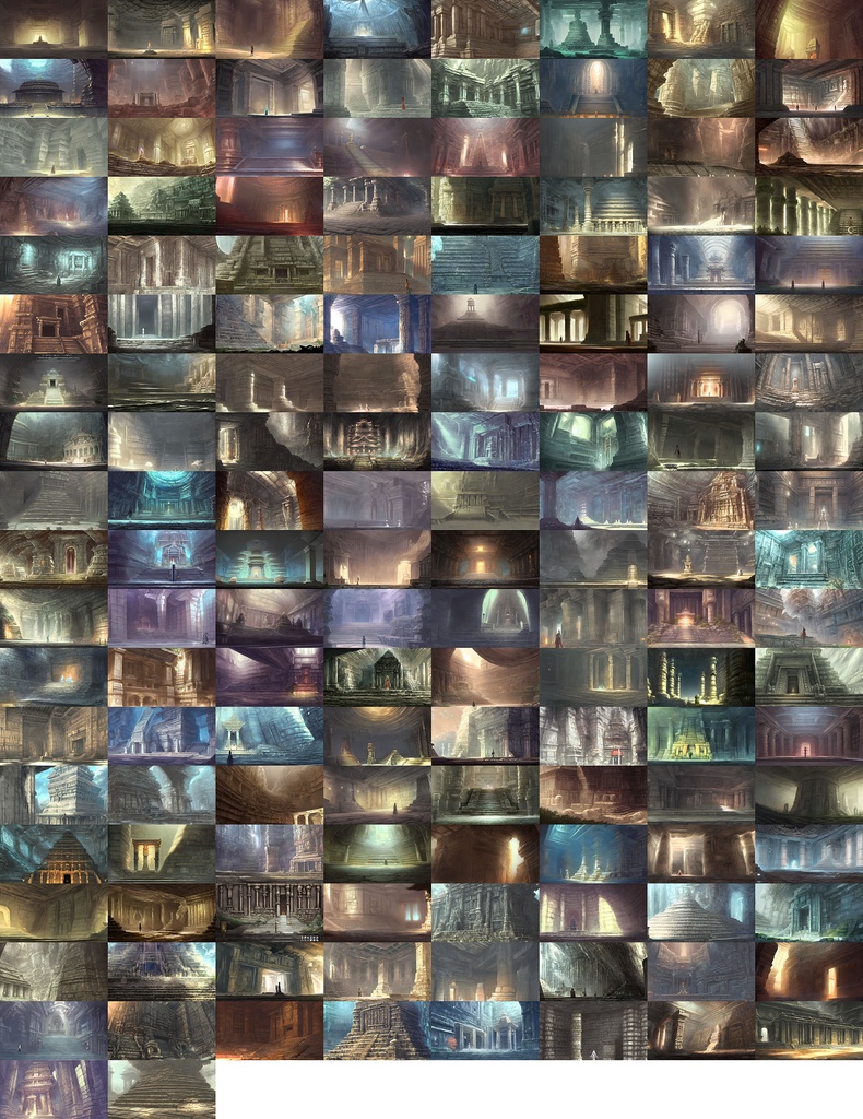 著作権フリー 「ダンジョン背景セット」 (361枚) :70枚の新しい素材を追加しました!「無料版を含みます」