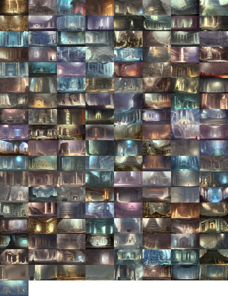 著作権フリー 「ダンジョン背景セット」 (361枚) :70枚の新しい素材を追加しました!「無料版を含みます」